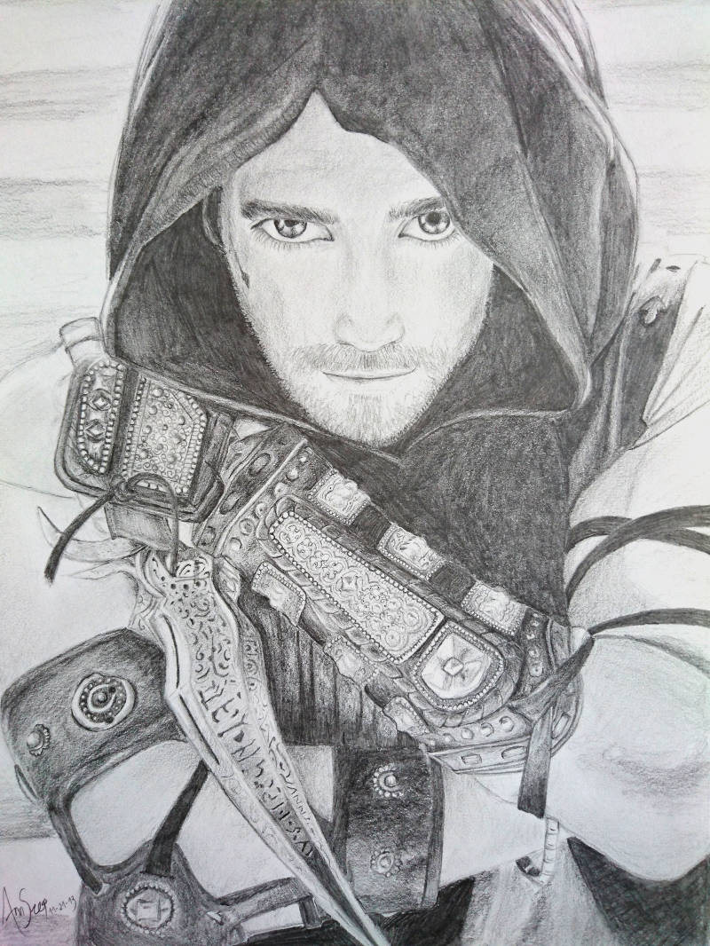 Drawing of Prince of Persia